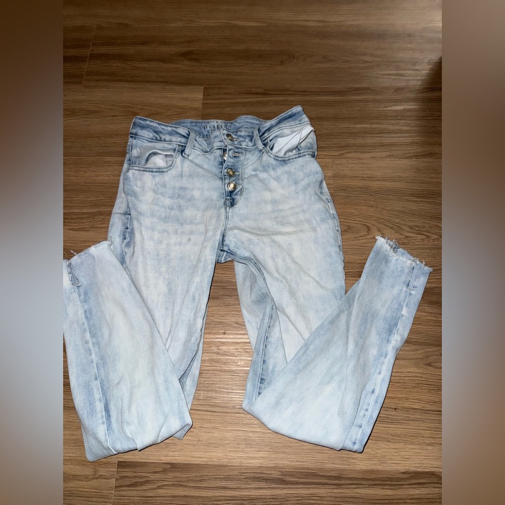 Maurices Light Wash Skinny Jeans